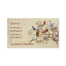 BIRDS OF SAME FEATHER BRANCH  Business Card