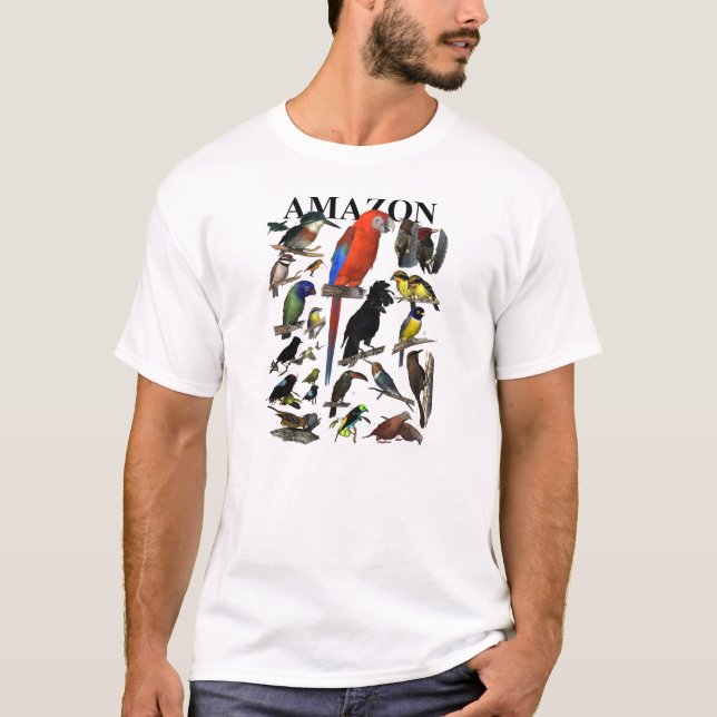 Birds of the Amazon T-Shirt (Front)