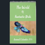 Birds of the World Annual Calendar | Bird Gifts<br><div class="desc">Perfect gift for the bird enthusiast in your life! Filled with bright,  colourful and exotic birds,  this calendar is the perfect gift for that person in your life who just loves birds! If that person is you,  then treat yourself,  we're sure you deserve it!</div>