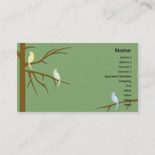 Birds on a Tree - Business Card