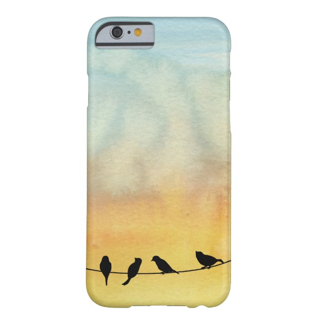 Birds on a wire Case-Mate iPhone case (Back)