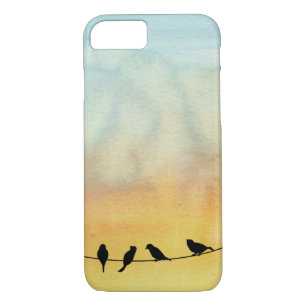Birds on a wire iPhone 8/7 case