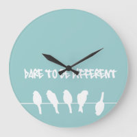 Birds on a wire – dare to be different (black)
