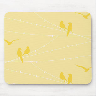 Birds on a Wire Mouse Mat