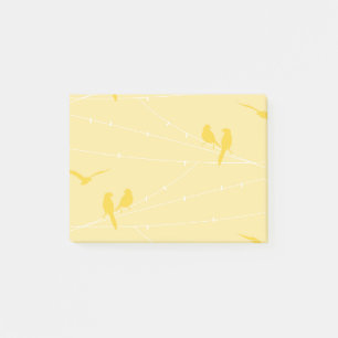 Birds on a Wire Post-it Notes