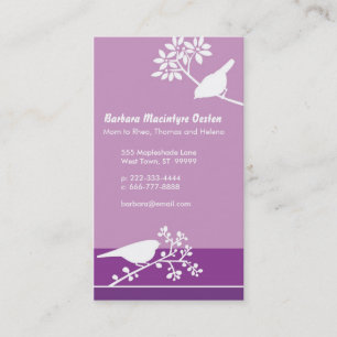 Birds on Branches Business Card