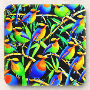 Birds On Tree Painting. Buy Now Coaster