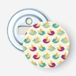 Birds pattern bottle opener