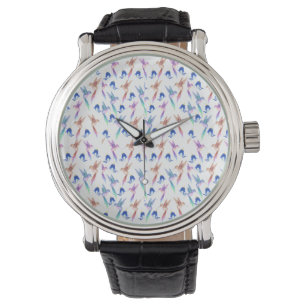 birds pattern watch
