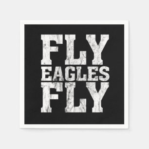 Birds Philadelphia Team Fly Eagles Fly Philly Foot Napkin