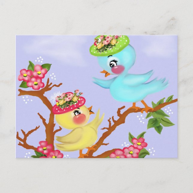birds postcard (Front)
