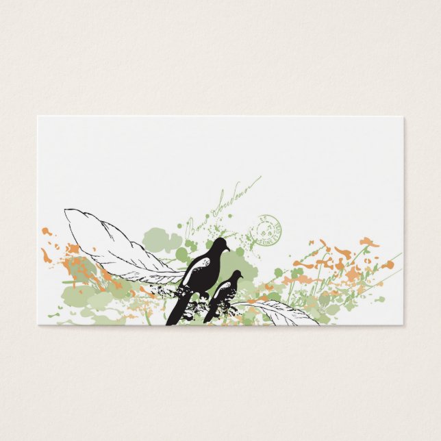Birds Profile Card (Front)