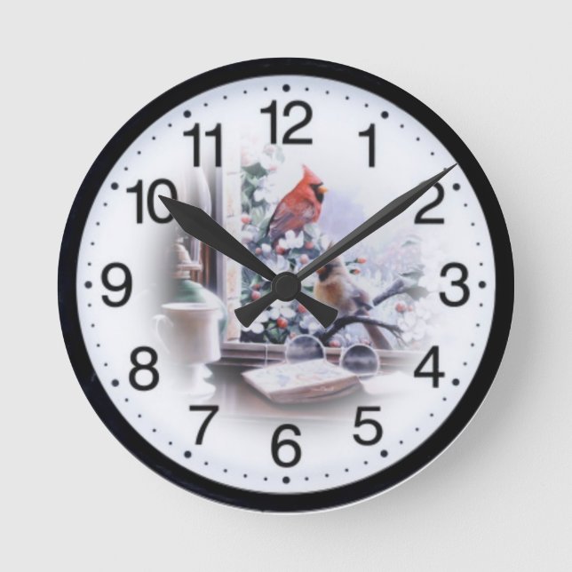 Birds Round Clock (Front)