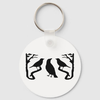 Birds Silhouette Key Ring