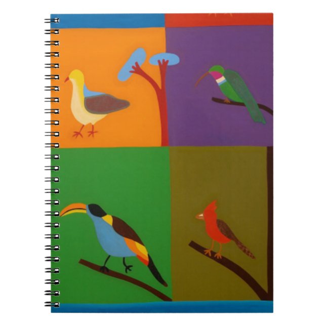 Birds that Visit the Valley of Bogota 2008 Notebook (Front)