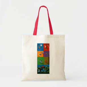 Birds that Visit the Valley of Bogota 2008 Tote Bag