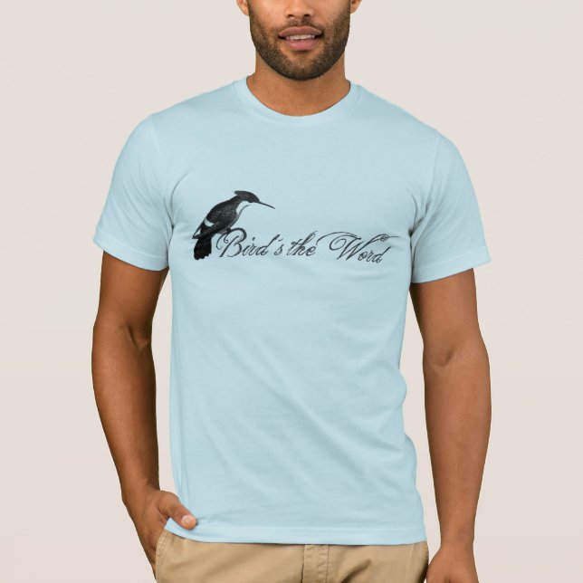 birds the word T-Shirt (Front)