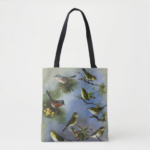 Birds tote bag
