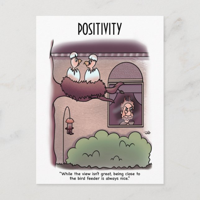 Birds View Postcard (Front)