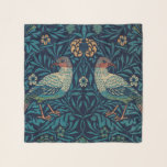 Birds William Morris. Blue animal vintage pattern Scarf<br><div class="desc">William Morris "Birds" scarf. Blue animal vintage pattern.</div>