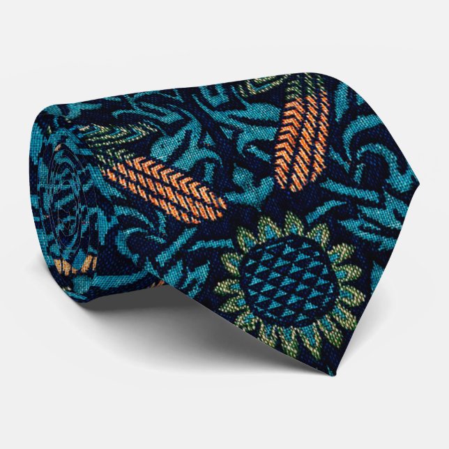 Birds William Morris neck tie (Rolled)