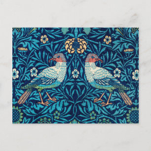 Birds, William Morris Postcard