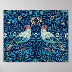 Birds, William Morris Poster