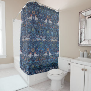 Birds, William Morris Shower Curtain