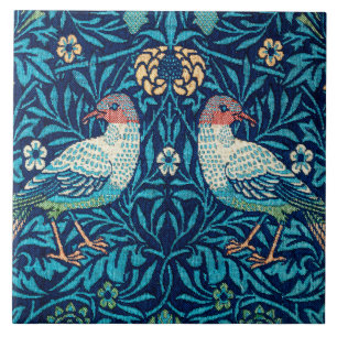 Birds, William Morris Tile