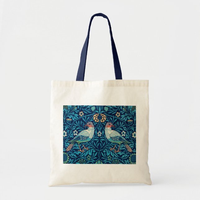 Birds, William Morris Tote Bag (Front)