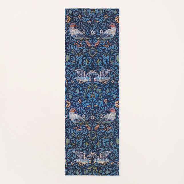 Birds, William Morris Yoga Mat (Front)