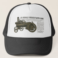 Birdsall's Steam Traction Engine 1889 Farm Tractor