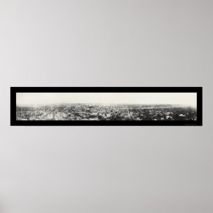 Birdseye St Paul MN Photo 1915 Poster