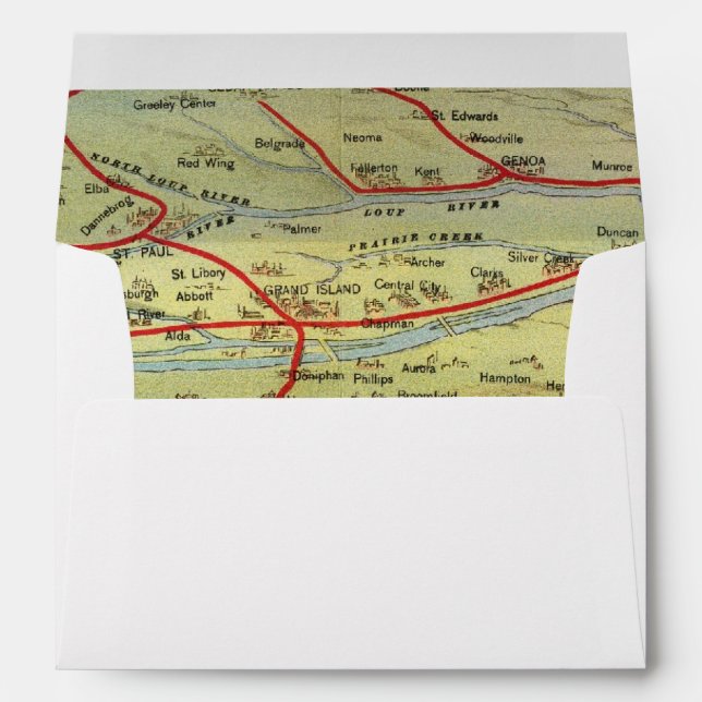 Birdseyes View Great Plains Envelope (Back (Bottom))