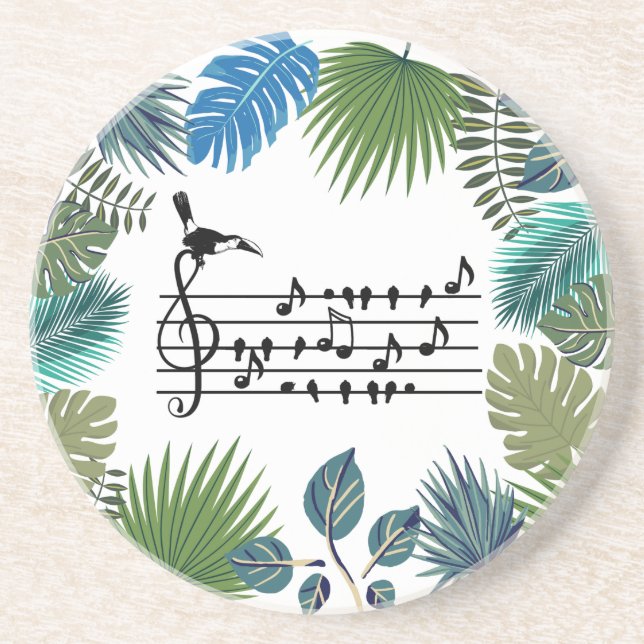 Birdsong toucan       coaster (Front)