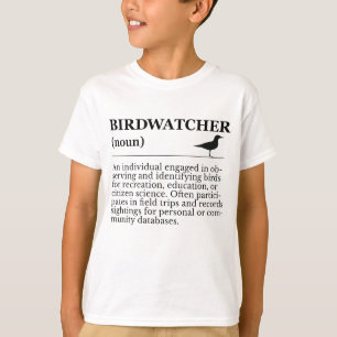 Birdwatcher Definition Observation Identification T-Shirt