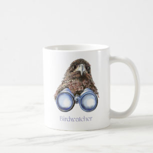 Birdwatcher Hawk Bird Watching You Humour Coffee Mug