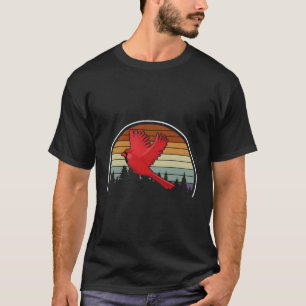 Birdwatching Animal Bird Red Cardinal Bird T-Shirt