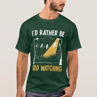 Birdwatching Birding Birds Birdwatcher gift T-Shirt