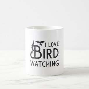 Birdwatching I Love Bird Watching Bird Vintage Coffee Mug