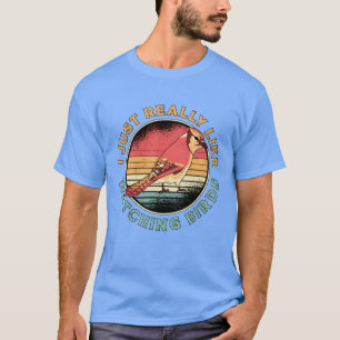 Birdwatching Like Watching Birds Bird Watcher boy T-Shirt