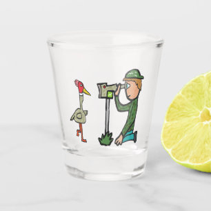 Birdwatching Shot Glass