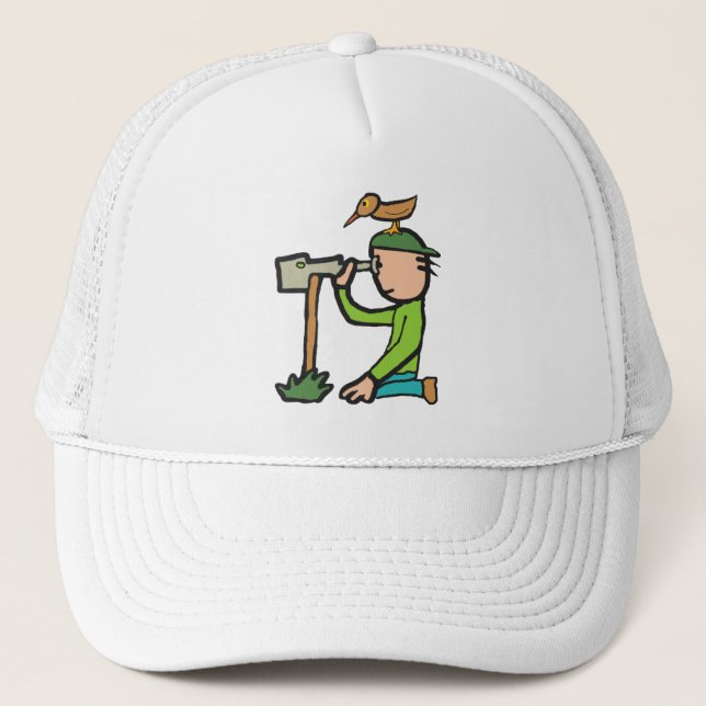 Birdwatching Trucker Hat (Front)