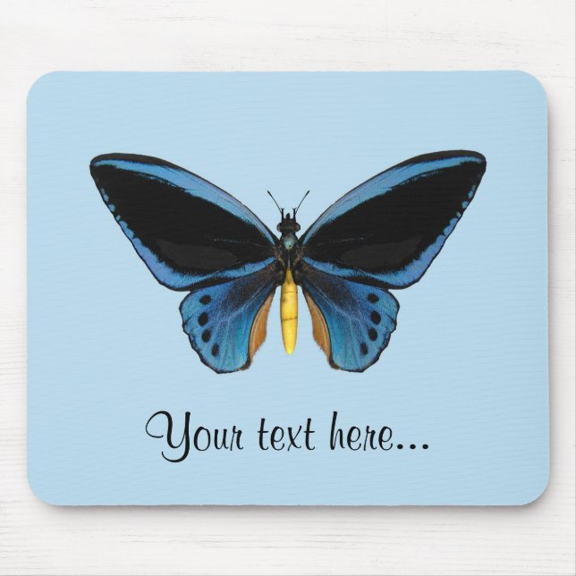 Birdwing Butterfly Mouse Mat (Front)