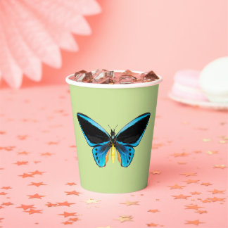 Birdwing Butterfly Paper Cups