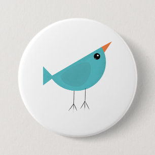 Birdy   7.5 cm round badge