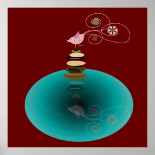 Birdy balacing act poster