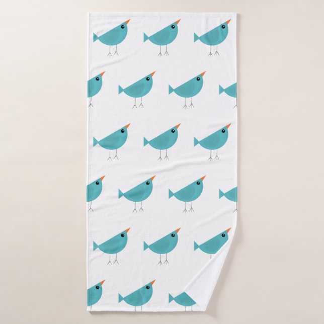 Birdy   bath towel (Bath Towel)