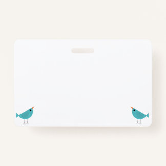 Birdy ID badge