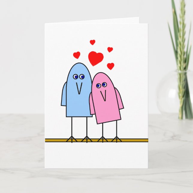 Birdy Love Holiday Card (Front)